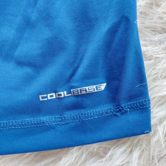 Blue Jay Majestic Coolbase Blue Women's Half Zip Long Sleeve Sweatshirt Siz S - Picture 3 of 9